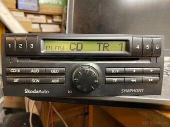 Autorádio Škoda Symphony CD Fabia 1 F1