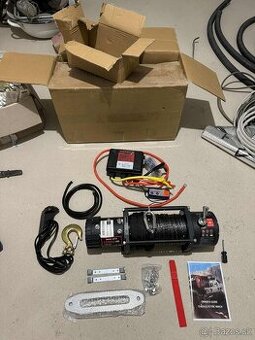 Prodám NOVÝ profi elektrický naviják VEVOR 12V 13500lbs