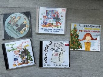 CD - Hurvínek, Pipi, Bob a Bobek, 5 ks