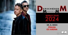 koupím vstupenky 2-4 Depeche Mode 24.2