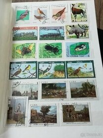 Poštovní známky cizí i československé