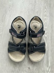 Nové dětské kožené sandálky Baťa 27 - 1