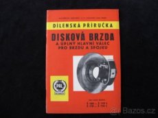 Dílenská příručka disková brzda Škoda 100, 110L