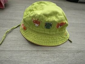 Dětský klobouk / letní čepice, se zvířátky, 2-5let