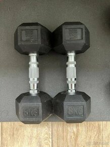Jednoručky 2x 8 kg