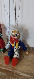 Loutka klauna z Království loutek