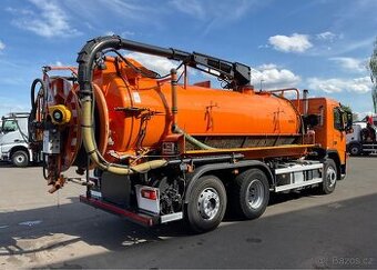 11m3 cisterna fekál sklápěcí Volvo 6x2