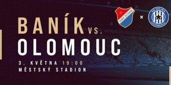 Prodám 4 vstupenky na Baník - Olomouc 3.5. sobota