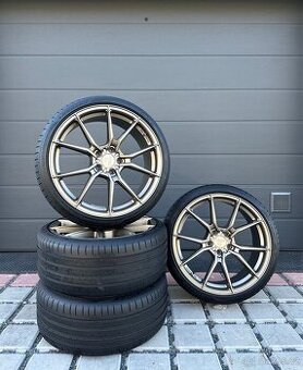 Alu kola 5x112 R19 - Cheetah Wheels Spyder - Bronze