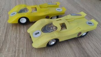 Ites autodráha autíčko Porsche 917 světle žluté - 1