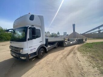 Mini tahač Mercedes Benz Atego 822 + návěs TOP