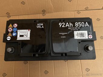 Autobaterii 12v 92Ah 850A Start/Stop AMG do VW (nová)