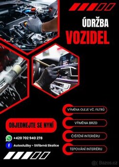 ÚDRŽBA A ČIŠTĚNÍ VOZIDEL