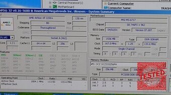 retro AthlonXP 2200+ SocketA(462), otestovany
