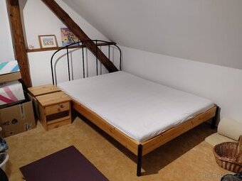 Postel masiv 140x200 cm - 1
