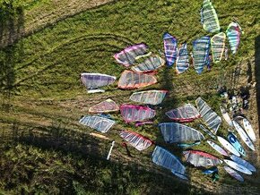 windsurf komponenty, plachty prkna kite - 1