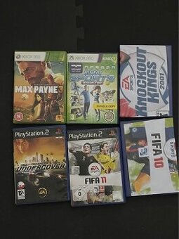 Ps2 Ps3 Xbox 360 hry