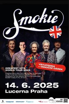 Lístky na SMOKIE