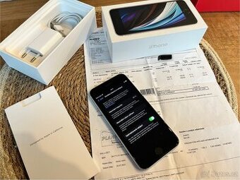 Prodám iPhone SE 2020 64GB - top stav kompletní balení