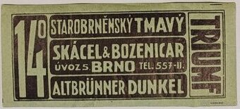 Skácel s Bozenicar, Brno