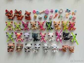 Lps littlest pet shop sbírka kočičky kočky koťátka