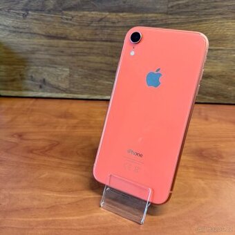 iPhone XR 128GB, coral (12 měsíců záruka)