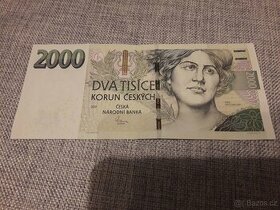 Bankovka 2000,- Kč - série E18