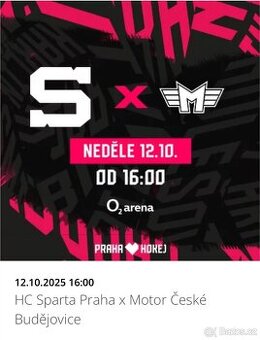 HC Sparta Praha x Motor České Budějovice VIP