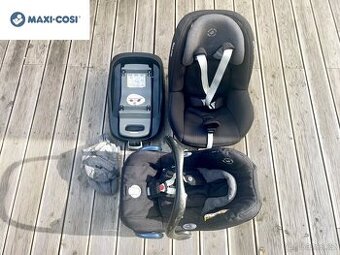 Maxi-Cosi set (FamilyFix, Pearl, Cabriofix)