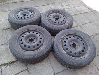 Plechové disky Ford Fusion 4x108 R15 včetně pneu