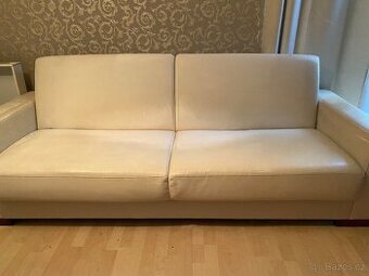 Bílá sedacks Natuzzi