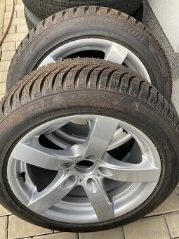 2ks alu kola bmw 17” nové pneu zimní 225/50/17