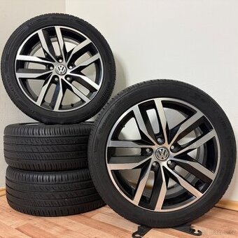 VW GOLF VII R 5x112 R17 ET49+LETNÍ 225/45R17 7mm