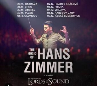 Prodám lístky na LORDS OF THE SOUND