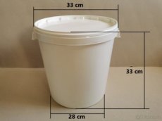 Plastová nádoba (květináč) 25L