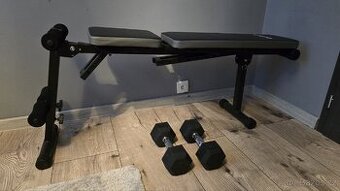 Posilovací lavice V-FITO + 2x HEX činka 7,5 kg
Cena: 2000 K