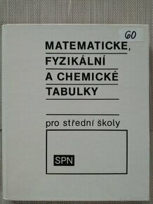 Matematické, fyzikální a chemické tabulky pro SŠ