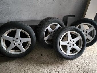 Alu disky s letnimi pneu