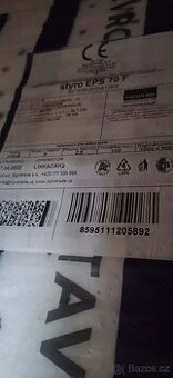 Fasádní polystyren EPS 70F tloušťka 100mm - 1