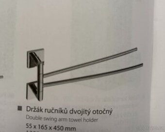 Držák ručníků BEMETA  NOVÝ