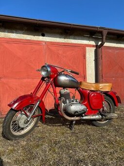 Jawa 250 353 veteránská SPZ