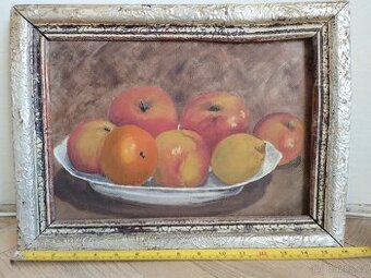 Obraz talíř s jablky