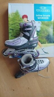 Dívčí rostoucí brusle inline