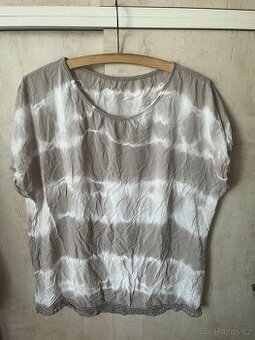 Halenka batikovaná XL