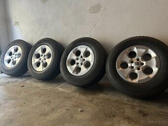Alu kola Jeep R18 5x127 + pneu 255/70/18