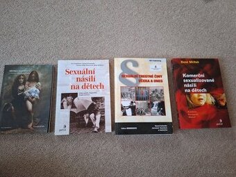 Knihy - sexuální trestné činy,pro psychology,policisty