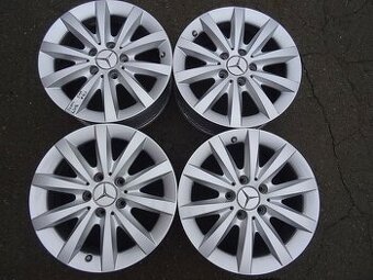 Alu disky originál Mercedes, 16", 5x112, ET 49, šíře 6,5J