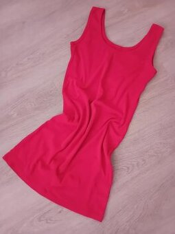 LETNÍ ČERVENÉ ŠATIČKY - vel.L / z.CHicoreé