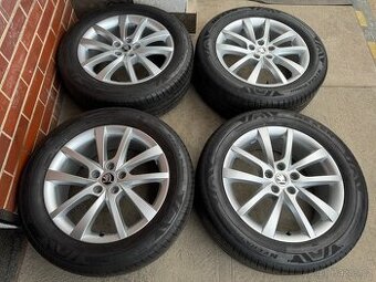 Alu 18" 5x112 škoda ELBRUS KodiaQ letní 85% TOP