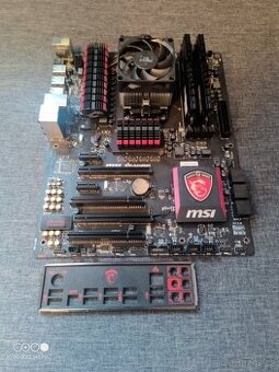 set deska CPU a RAM amd